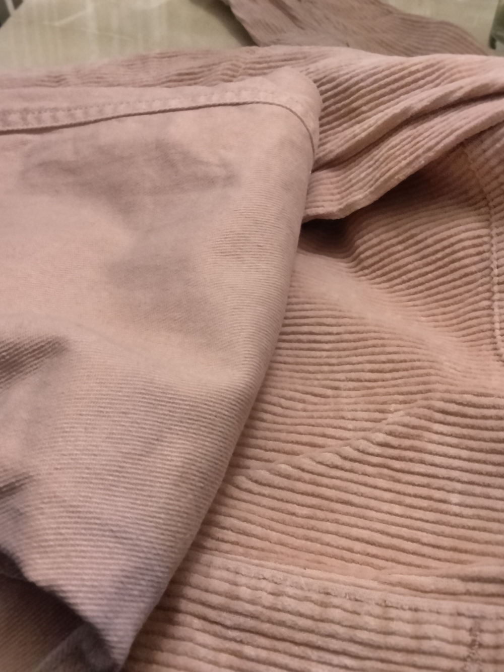 Zara Blush Corduroy Shirt & Pants Set - Picture 10 of 10